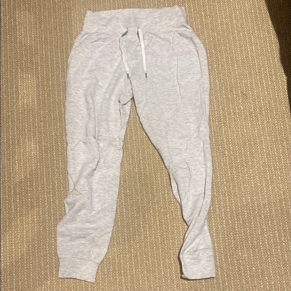 Lululemon Athletica Light Gray Joggers